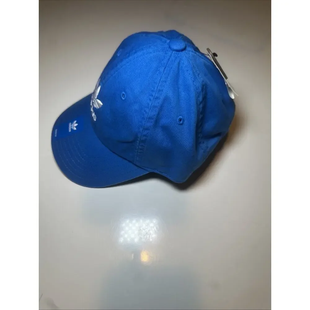 Adidas - Trefoil - Youth Strap Back Hat Cap - Blue - New With Tags!